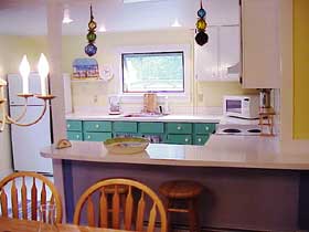 Spacious Kitchen at the Arbor House
