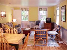 Living Room at the Arbor House
